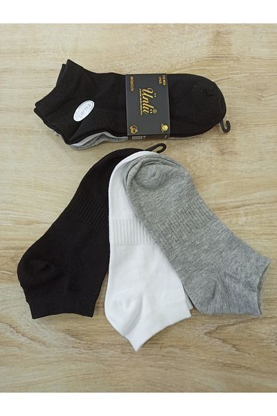 ÜNLÜ ÇORAP Men's Booties 6 Pieces Socks Mix St
