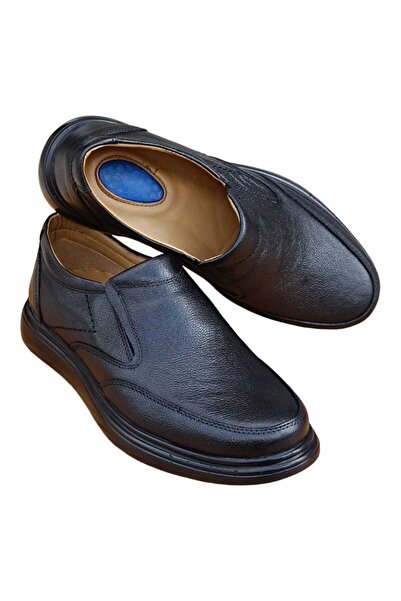 ARKEYSS ERKEK YAZLIK HAKİKİ DERİ ORTEPEDİ POLİ HAFİF TABAN BAĞCIKSIZ İÇ DIŞ DERİ AYAKKABI