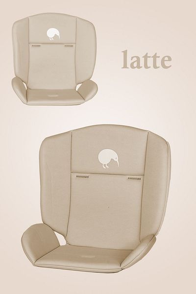 Kiwi Koala Soft High Chair Cushion Latte