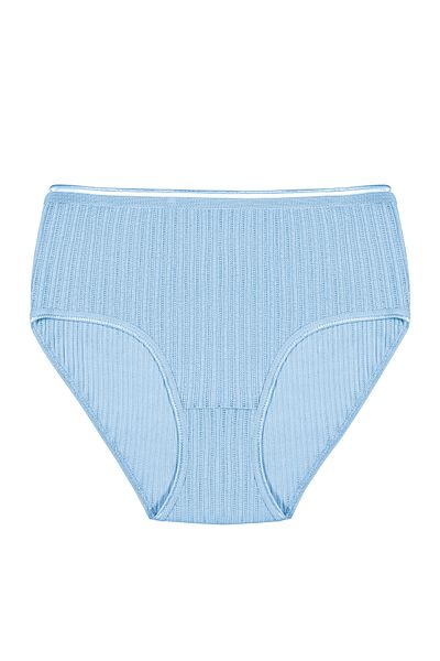 Humaone 5 τεμάχια 100% βαμβακερή αλυσίδα ραφής Breathable Bato εσώρουχα μπλε