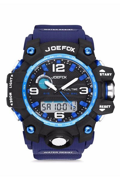 Joefox Jfx-1523m-blu Sports Men's Wristwatch
