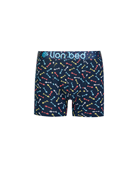 Miss Blue Moon Men's Boxers Cotton Patterned Premium 5 Pack 4000