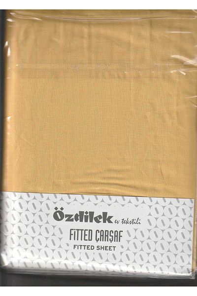 Özdilek Elastic Fitted Double Sheet Set 160*200 Gold