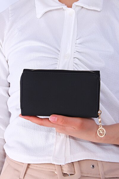 Nas Bag Nsc-025 Women's wallet Card Holder LACOS BLACK