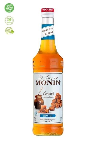 Monin Şekersiz Karamel Şurubu Sugar Free Caramel Syrup 700 ml