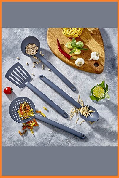 EZMK EV GEREÇLERİ 4 Piece Teflon Service Set