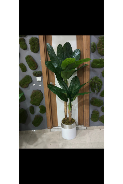 İremÇiçekçilik Metal saksıda harika tasarım yapay ağaç yapay çiçek köşe çiçeği