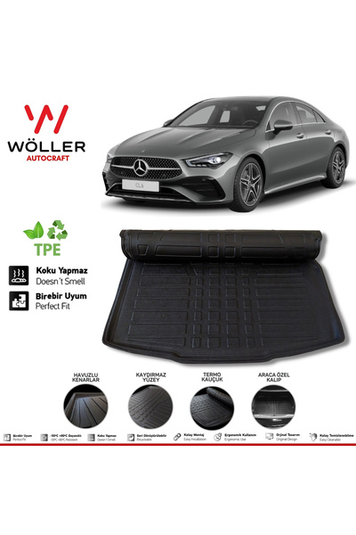 wöller Mercedes Cla Bagaj Havuzu 2019 Sonrası Uyumlu 3d Ultraflex