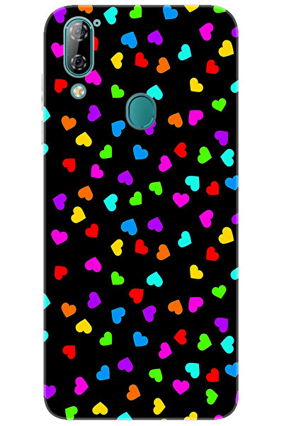 CASPER Via A4 Uyumlu Kılıf Desen Baskılı Silikon Renkli Minik Kalpler STK:101...