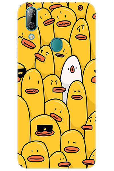 CASPER Via A4 Uyumlu Kılıf Desen Baskılı Silikon Cool Ördek STK:650 CP-6FpsLz6