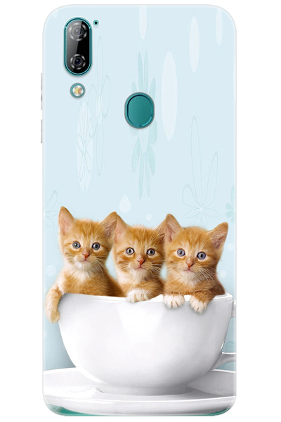 CASPER Via A4 Uyumlu Kılıf Desen Baskılı Silikon Yavru Kediler STK:194 CP-ieI...