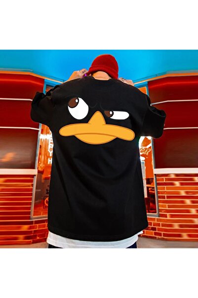 MAGORS Stil-X COOL DUCK ŠTAMPANA OVERSIZE MAJICA SA OKRUGLIM IZREZOM, 100% PA...