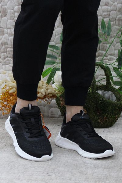 Kinetix Lıster TX 4FX Black White X-SOFT Soft Sole Sneaker Men's Shoes