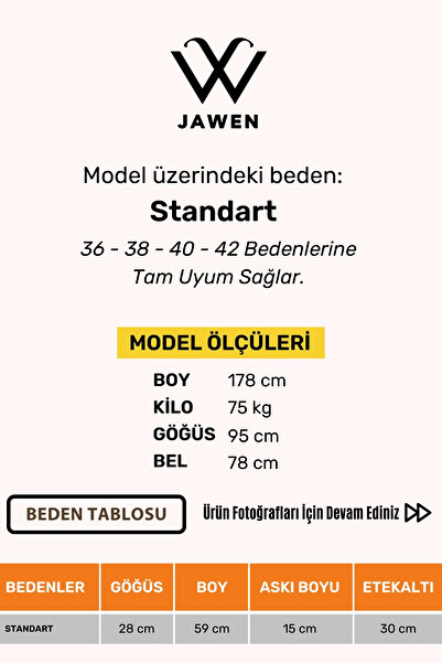 JAWEN Women's New Season Full Flexible Comfort Model Square Collar Knitted Knitwear Ribbed Look Thick Strap Tank Top