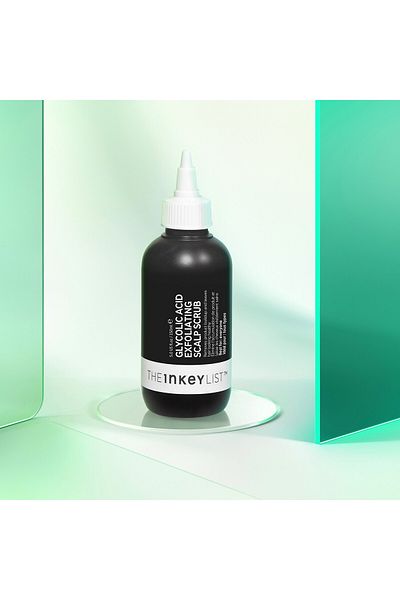 THE INKEY LIST Glycolic Acid Exfoliating Scalp Scrub - Peeling care for head skin 150ml