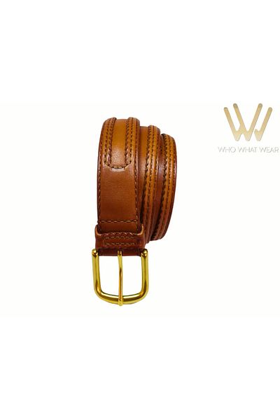 GÖN MEN'S 100% LEATHER HANDMADE BELT (SUF)