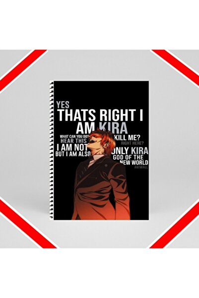 FBN STORE Light Yagami Death Note Anime Manga Defter