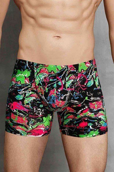 Doreanse Ανδρικές τσάντες Modal Colorful Printed Normal Leg Boxer 1821