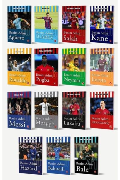 Beyaz Balina Yayınları Benim Adım Serisi 15 Kitap Full Set Futbolcular / Agüe...