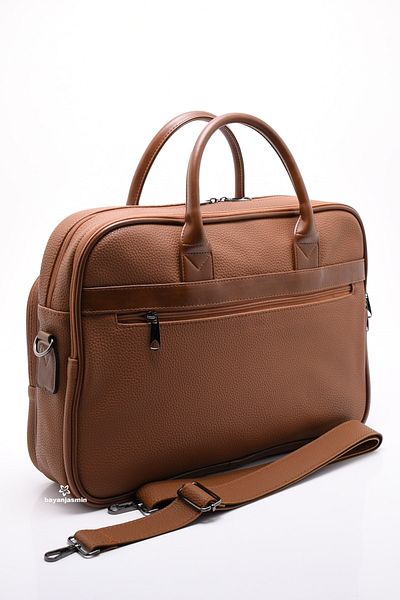 LOS ANGELES POLO CLUB Tan Laptop & Χαρτοφύλακας