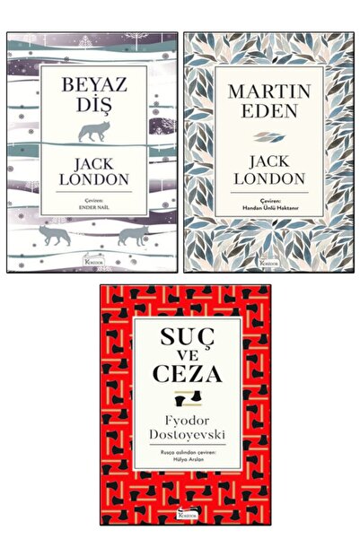Koridor Yayıncılık مجموعة كلاسيكية مكونة من 1500 صفحة من 3 روايات - الجريمة و...