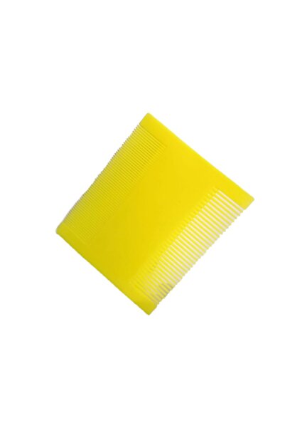 Aktarzane Plastik Bit Tarağı Sarı
