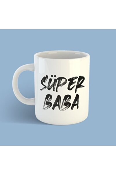 Bikutumutluluk Babalar Günü Hediye - Süper Baba Kupa