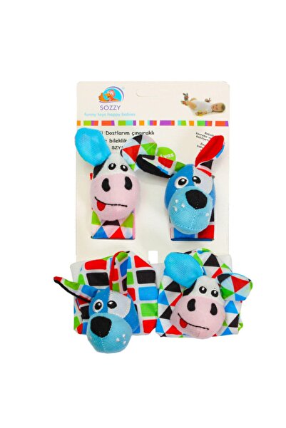 Sozzy Toys Çıngıraklı Çorap Ve Bileklik Seti - Szy120