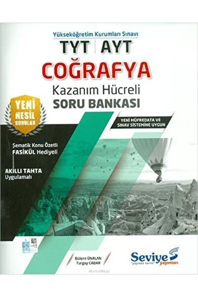 Seviye Yayınları Tyt-ayt Coğrafya Soru Bankası