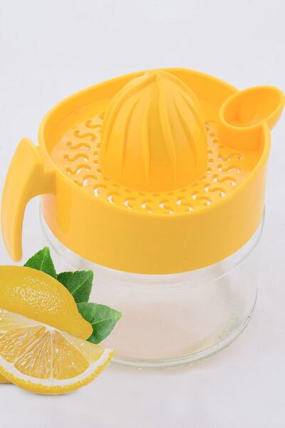 Moola Glass Lemon Squeezer Mixed Color