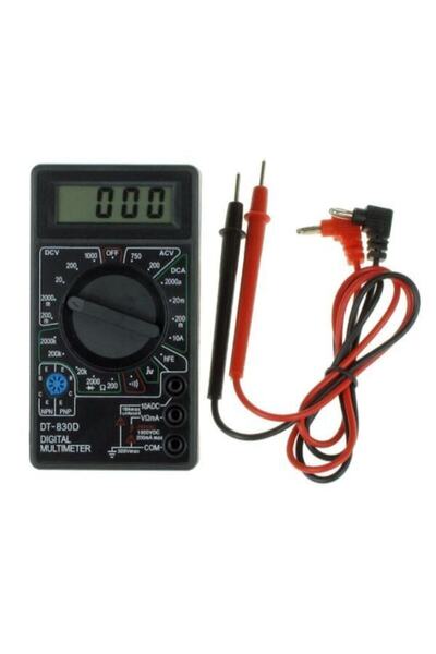 Genel Markalar Dijital Multimetre Ölçü Aleti Dt 830d - Multimetre