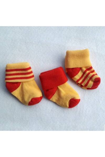 Güler bebe Bebek Taraftar Çorap 3'Lü Paket