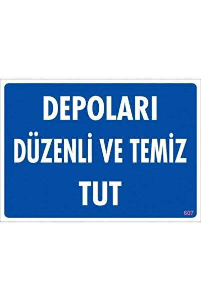 Genel Markalar Çevre ,temizlik Levhaları Soyunma Odalarını Temiz Ve Düzenli Tutunuz 25x35 Cm Pvc Levha