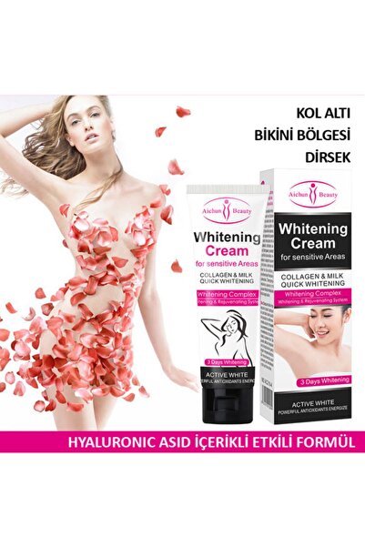 Novas Koltuk Altı Pubik Bikini Bölgesi Dirsek Topuk Kol Altı Beyazlatıcı  Bak...