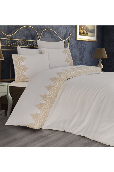 Çeyiz Bahçesi Σετ Παπλωματοθήκη Çeyizbahçesi French Lace Ahenk