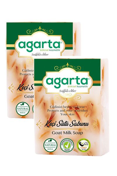 Agarta 2 Pieces of Goat Milk Soap