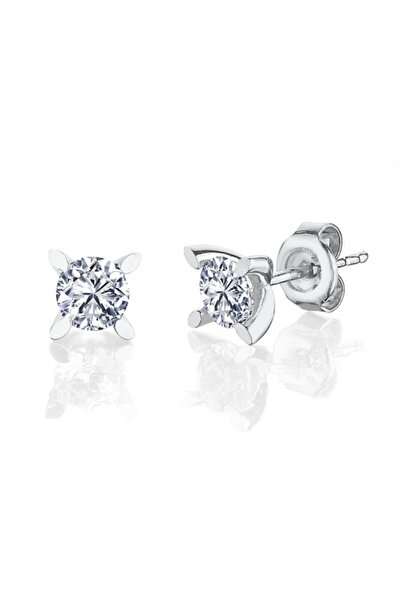 Effective Diamond 1.50 Karat Markiz Esinti Ikili Tektaş Gümüş Set