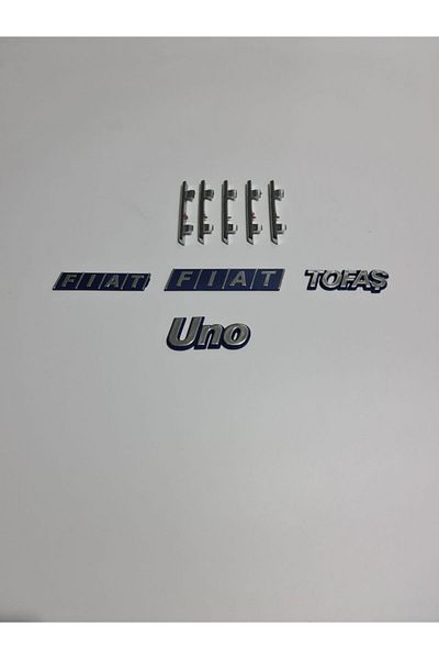 NURPAR Fiat Uno S 1.4 Shutter Trunk Fender Arma Lettering Set 1St Class Compatible