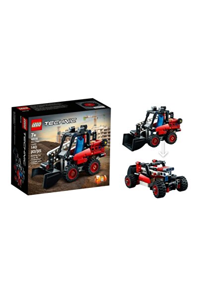 LEGO Technic Nokta Dönüşlü Yükleyici 42116; 2’si 1 Arada Oyuncak Inşaat Kamyo...