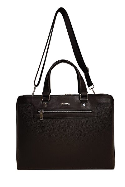GENTE Unisex Laptop & Briefcase Black Gn111950Srl01