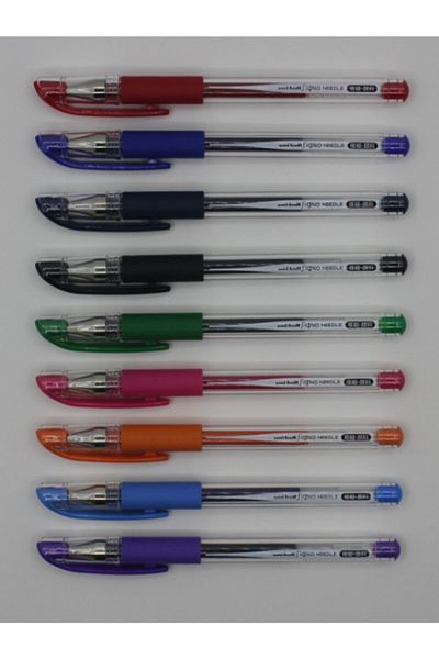 UNİ-BALL Um-151nd 0.38 Needle Tip Gel Pen All Colors 9 Colors