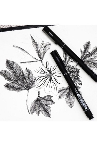 UNİ-BALL Uni Pin Technical Drawing Pen 0.05 Mm Black Felt Tip Pen