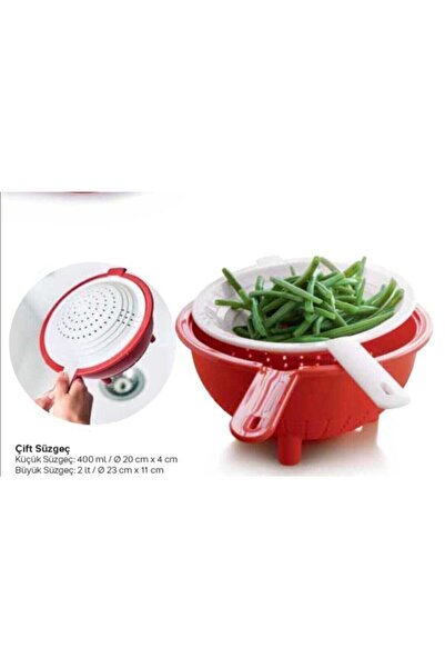 Tupperware Çift Süzgeç