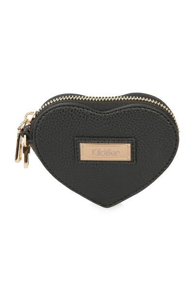 Killdeer إكسسوار حقيبة قلب - محفظة عملات معدنية - سلسلة مفاتيح - حقيبة يد صغيرة