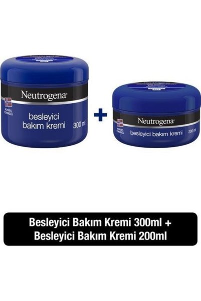 Neutrogena Norveç Formülü Besleyici Krem 300 Ml+besleyici 200 Ml