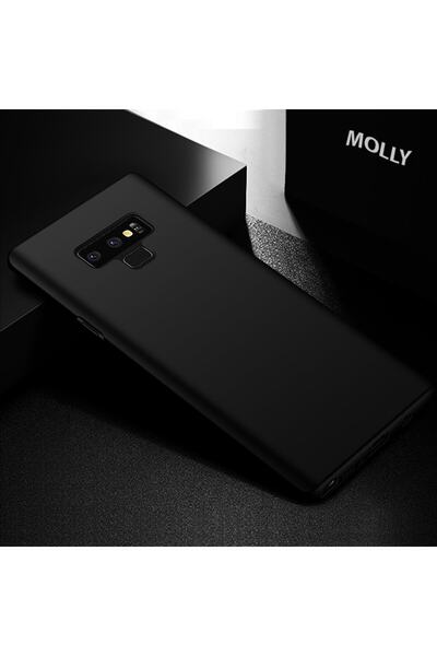 Molly Galaxy Note 9 Uyumlu Siyah Mat Silikon Kılıf