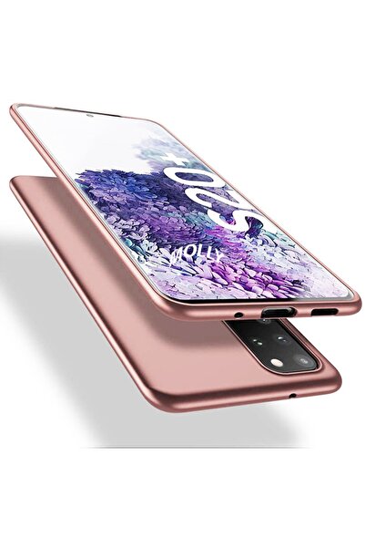 Molly Galaxy S20 Plus Uyumlu Rose Bexls Silikon Kılıf