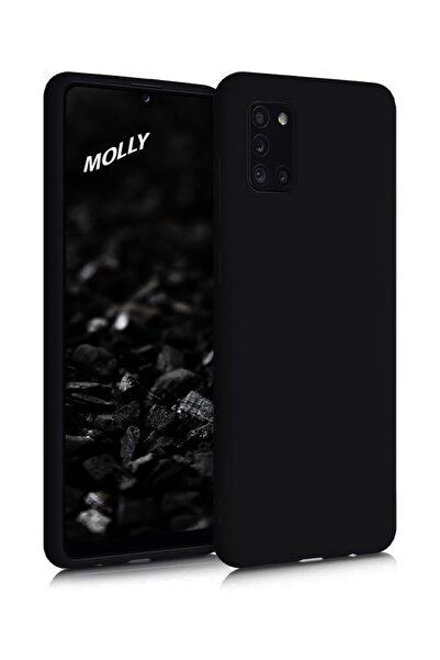 Molly Galaxy A31 Uyumlu Siyah Mat Silikon Kılıf