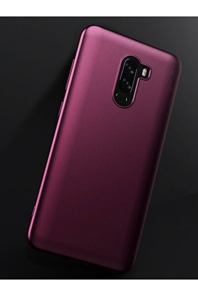 Molly Pocophone F1 Uyumlu Mürdüm Bexls Silikon Kılıf