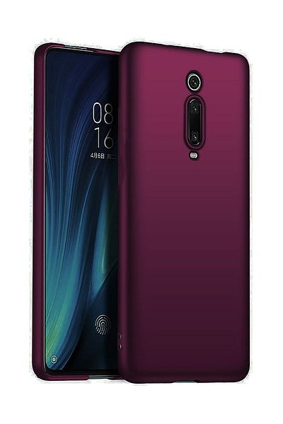 Molly Xiaomi Mi 9t Compatible Plum Matte Silicone Case